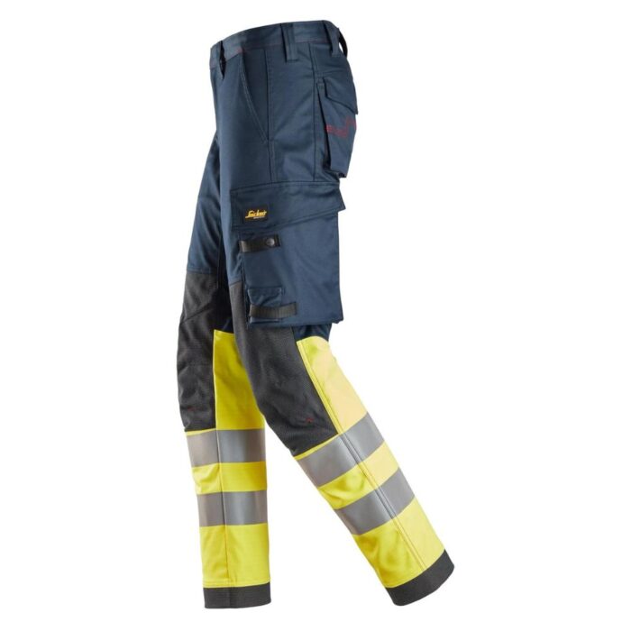 6374 Spodnie odblaskowe stretch ProtecWork Snickers Workwear - obrazek 3