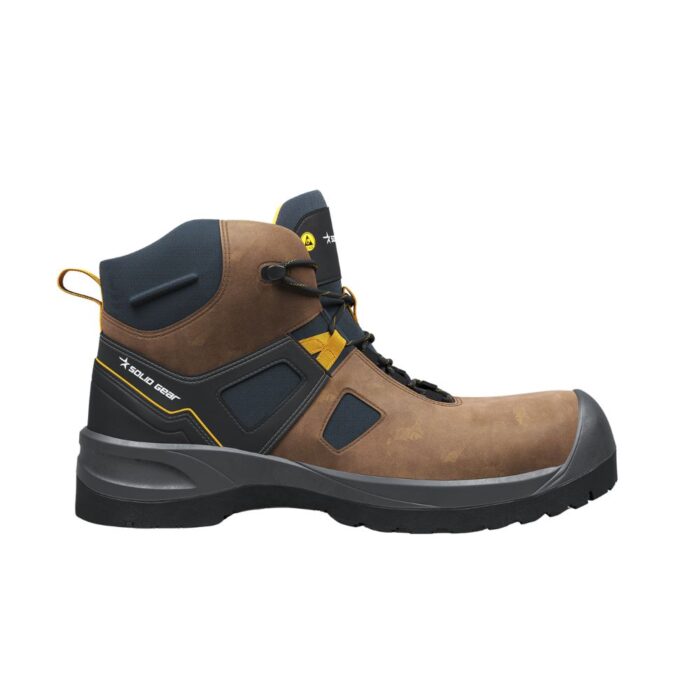 73204 Buty robocze Essence Mid Brown S3L Solid Gear
