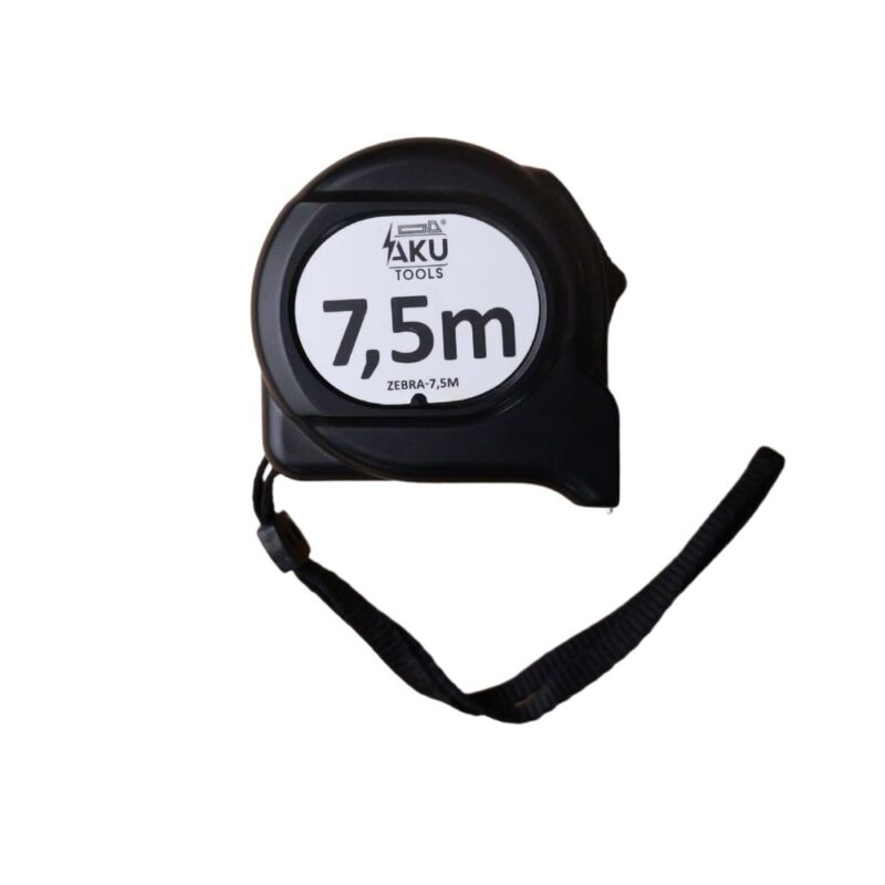 Miara zwijana Zebra 7,5m Aku Tools
