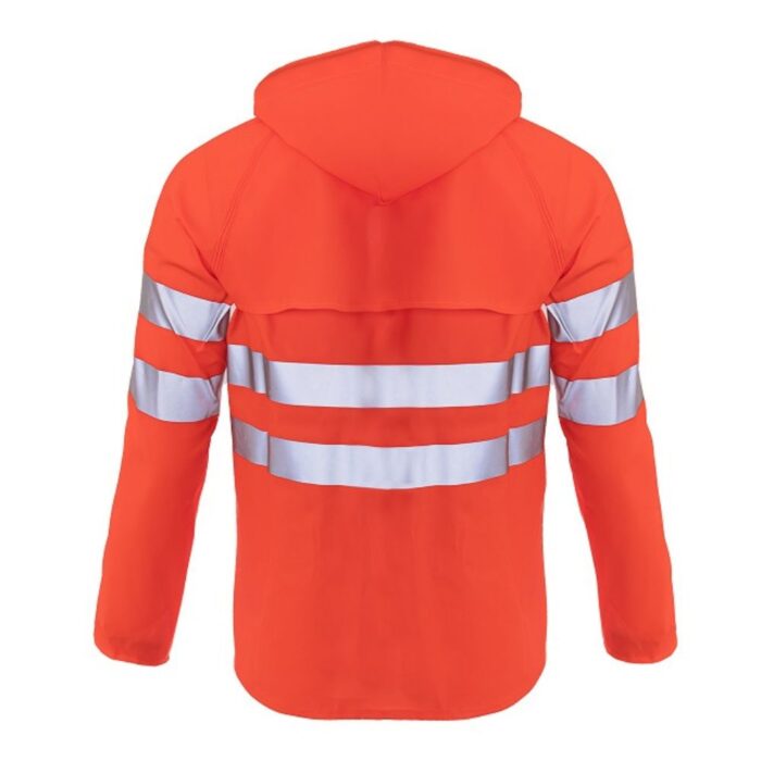 Kurtka przeciwdeszczowa odblaskowa Fluo Probaltic Procera - obrazek 3