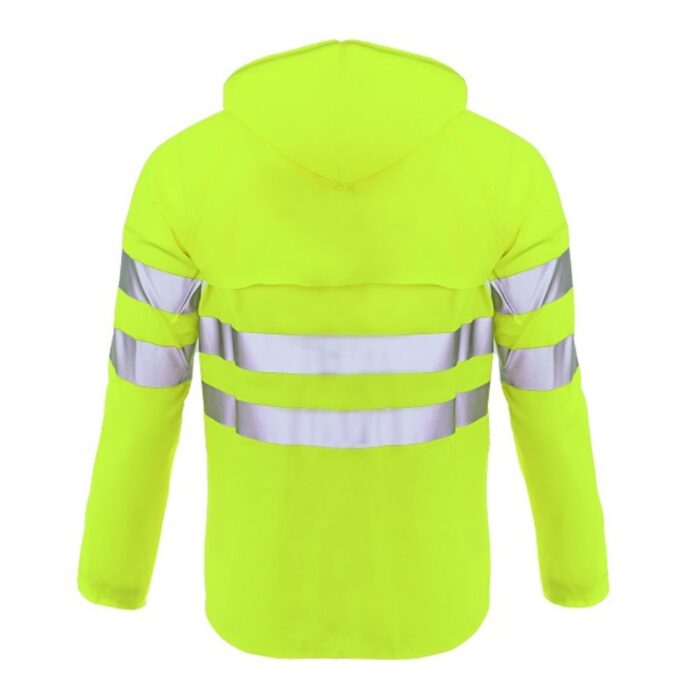 Kurtka przeciwdeszczowa odblaskowa Fluo Probaltic Procera - obrazek 4